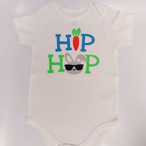 "Hip Hop" Easter onesie